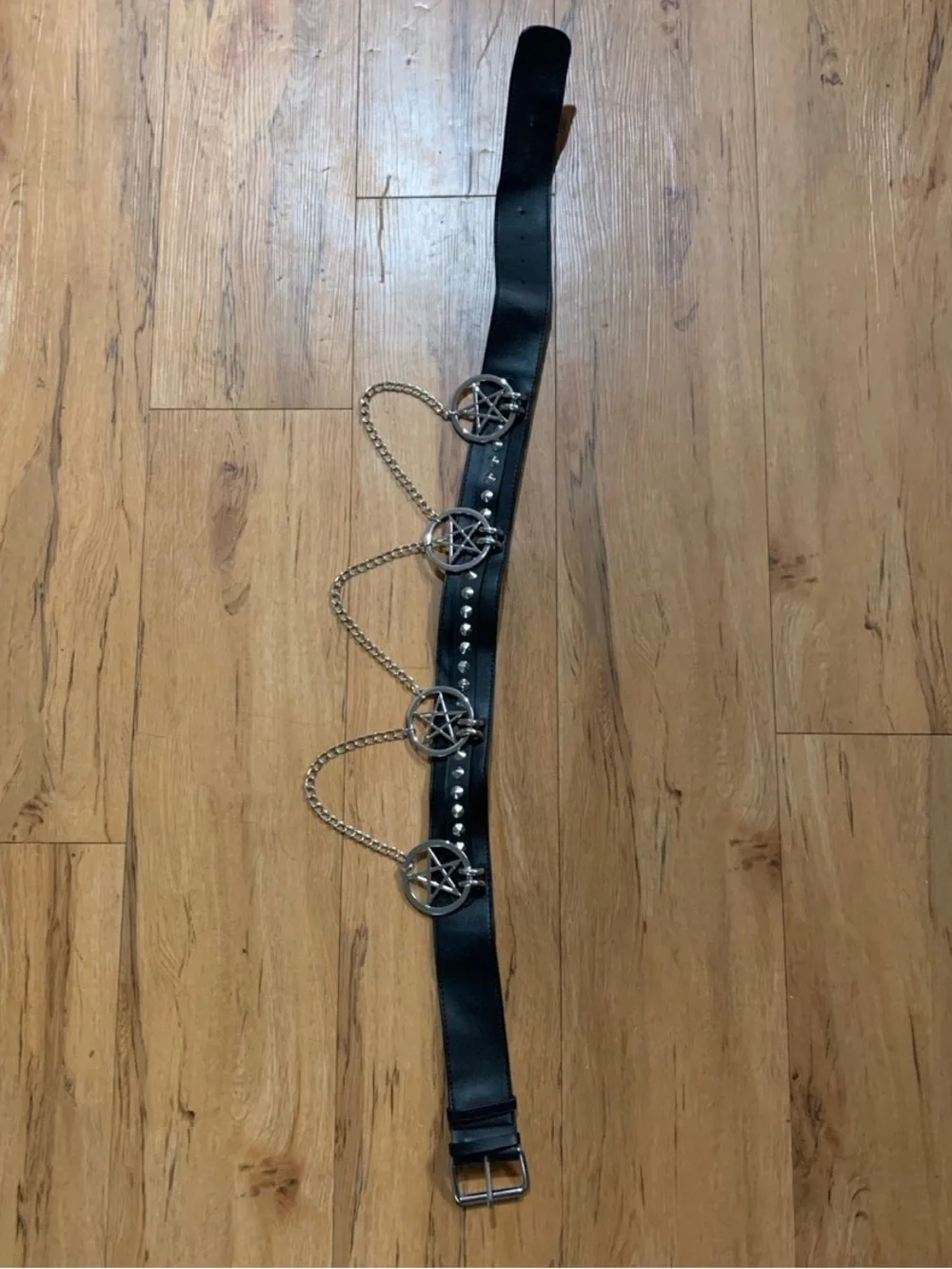 Killstar occult chain belt